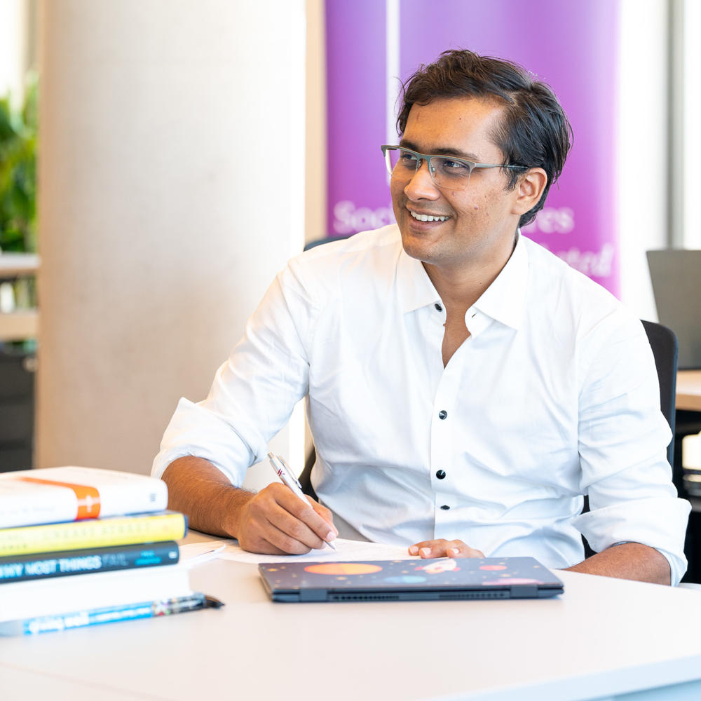 Vishal, co-founder Rocket Learning